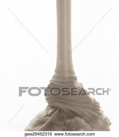 Close-up of whipped cream View Large Photo Image Stock Photo - Close-up of whipped cream. Fotosearch