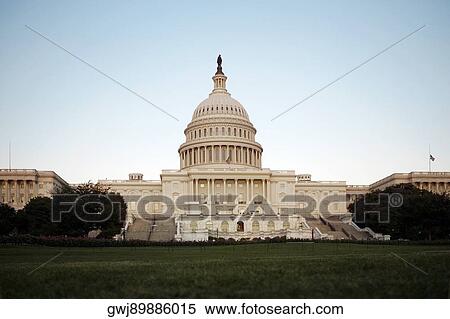 Facade of the Capitol Building, Washington DC, USA View Large Photo Image Stock Photography - Facade of the Capitol Building, Washington DC, USA. Fotosearch