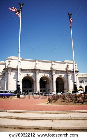 Facade of the Union Station, Washington DC, USA View Large Photo Image Stock Image - Facade of the Union Station, Washington DC, USA. Fotosearch