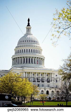 Facade of the United States Capitol Building, Washington DC, USA View Large Photo Image Stock Photography - Facade of the United States Capitol Building, Washington DC, USA. Fotosearch
