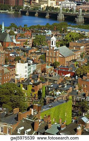 High angle view of a buildings along a river, Charles River, Boston, Massachusetts, USA View Large Photo Image Stock Photo - High angle view of a buildings along a river, Charles River, Boston, Massachusetts, USA. Fotosearch