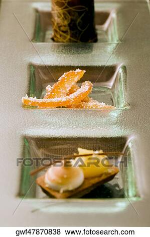 High angle view of a tray of assorted desserts View Large Photo Image Stock Photo - High angle view of a tray of assorted desserts. Fotosearch