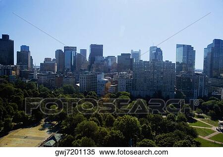 High angle view of buildings in a city, Boston, Massachusetts, USA View Large Photo Image Stock Photography - High angle view of buildings in a city, Boston, Massachusetts, USA. Fotosearch