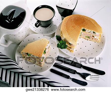 High angle view of desayuno on a plate View Large Photo Image Stock Photograph - High angle view of desayuno on a plate. Fotosearch