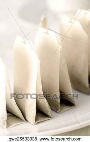 High angle view of teabags in a plate View Large Photo Image Stock Photograph - High angle view of teabags in a plate. Fotosearch