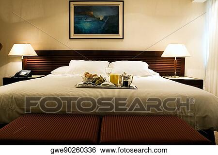 Interiors of a hotel room View Large Photo Image Stock Photograph - Interiors of a hotel room. Fotosearch