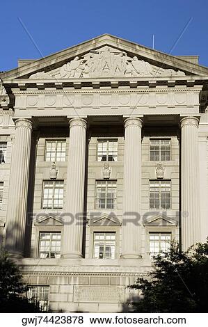 Low angle view of a building, Washington DC, USA View Large Photo Image Stock Photo - Low angle view of a building, Washington DC, USA. Fotosearch