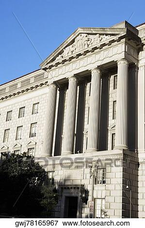 Low angle view of a building, Washington DC, USA View Large Photo Image Stock Photo - Low angle view of a building, Washington DC, USA. Fotosearch