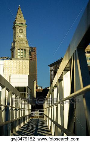 Low angle view of a tower, Custom House, Boston, Massachusetts, USA View Large Photo Image Stock Image - Low angle view of a tower, Custom House, Boston, Massachusetts, USA. Fotosearch