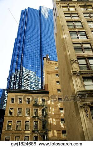 Low angle view of buildings in a city, Boston, Massachusetts, USA View Large Photo Image Stock Photograph - Low angle view of buildings in a city, Boston, Massachusetts, USA. Fotosearch