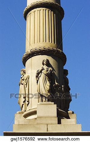 Low angle view of civil war statues, Boston Common, Boston, Massachusetts, USA View Large Photo Image Stock Image - Low angle view of civil war statues, Boston Common, Boston, Massachusetts, USA. Fotosearch