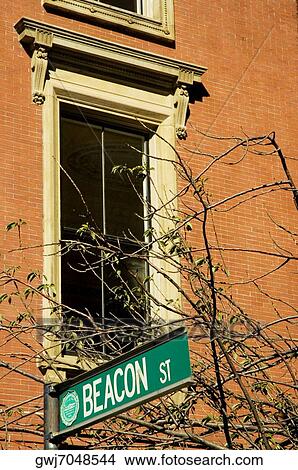 Low angle view of street sign, Boston, Massachusetts, USA View Large Photo Image Picture - Low angle view of street sign, Boston, Massachusetts, USA. Fotosearch