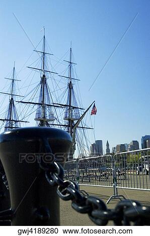 Low angle view of the chain of a sailing ship moored at a port View Large Photo Image Stock Image - Low angle view of the chain of a sailing ship moored at a port. Fotosearch