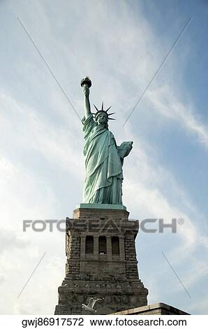 Low angle view of the Statue Of Liberty, New York City, New York State, USA View Large Photo Image Stock Image - Low angle view of the Statue Of Liberty, New York City, New York State, USA. Fotosearch