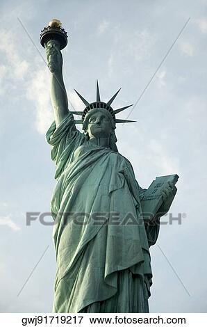 Low angle view of the Statue Of Liberty, New York City, New York State, USA View Large Photo Image Stock Photo - Low angle view of the Statue Of Liberty, New York City, New York State, USA. Fotosearch