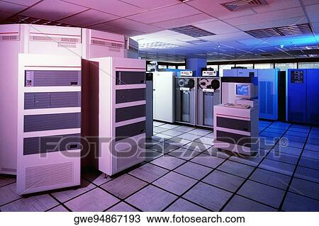 Network servers in an office View Large Photo Image Stock Image - Network servers in an office. Fotosearch