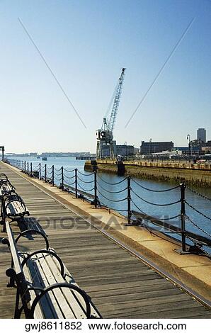 Pier over a river, Boston, Massachusetts, USA View Large Photo Image Stock Image - Pier over a river, Boston, Massachusetts, USA. Fotosearch