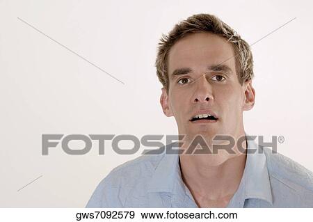 Portrait of a young man View Large Photo Image Stock Photo - Portrait of a young man. Fotosearch