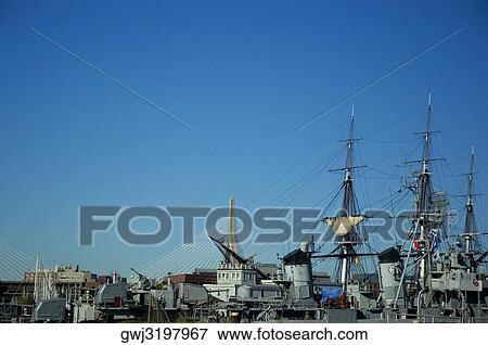 Sailboats at harbor, USS Cassin Young, Boston Harbor, Boston, Massachusetts, USA View Large Photo Image Stock Photo - Sailboats at harbor, USS Cassin Young, Boston Harbor, Boston, Massachusetts, USA. Fotosearch