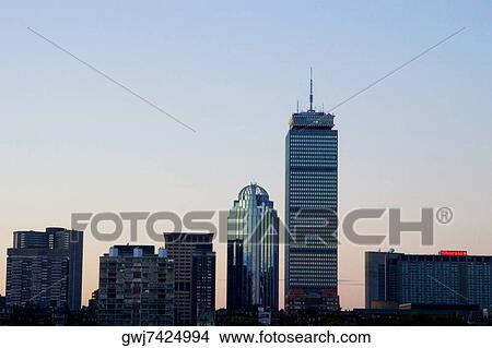 Skyscrapers in a city, Boston, Massachusetts, USA View Large Photo Image Picture - Skyscrapers in a city, Boston, Massachusetts, USA. Fotosearch