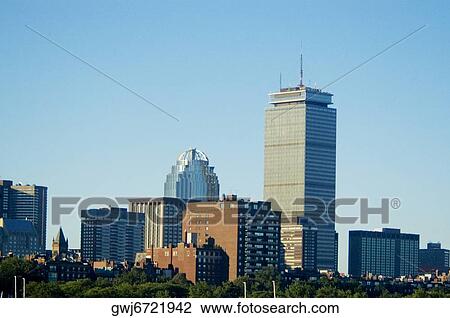 Skyscrapers in a city, Boston, Massachusetts, USA View Large Photo Image Stock Image - Skyscrapers in a city, Boston, Massachusetts, USA. Fotosearch