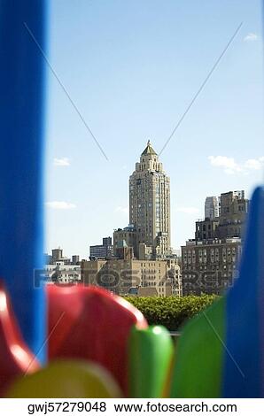 Skyscrapers in a city, New York City, New York State, USA View Large Photo Image Stock Photo - Skyscrapers in a city, New York City, New York State, USA. Fotosearch