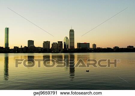 Skyscrapers on a waterfront, Boston, Massachusetts, USA View Large Photo Image Stock Image - Skyscrapers on a waterfront, Boston, Massachusetts, USA. Fotosearch
