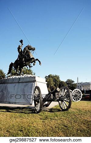 Statue of a man on a horse, Washington DC, USA View Large Photo Image Stock Photo - Statue of a man on a horse, Washington DC, USA. Fotosearch