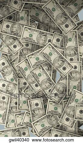 Close-up of American dollar bills View Large Illustration Clipart - Close-up of American dollar bills. Fotosearch
