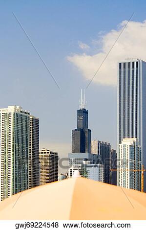 Buildings in a city, Chicago, Illinois, USA View Large Photo Image Stock Photo - Buildings in a city, Chicago, Illinois, USA. Fotosearch