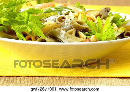 Close-up of a bowl of pasta View Large Photo Image Stock Image - Close-up of a bowl of pasta. Fotosearch