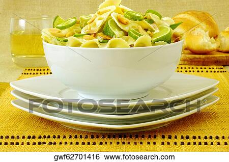 Close-up of a bowl of pasta View Large Photo Image Stock Photograph - Close-up of a bowl of pasta. Fotosearch