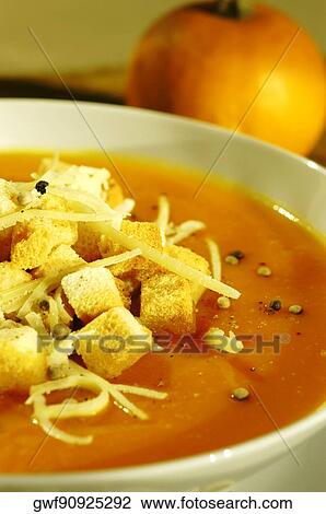 Close-up of a bowl of soup View Large Photo Image Stock Image - Close-up of a bowl of soup. Fotosearch