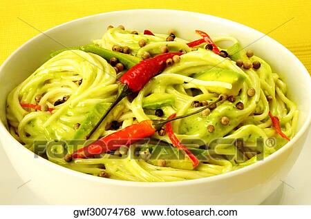 Close-up of a bowl of spaghetti View Large Photo Image Stock Photo - Close-up of a bowl of spaghetti. Fotosearch