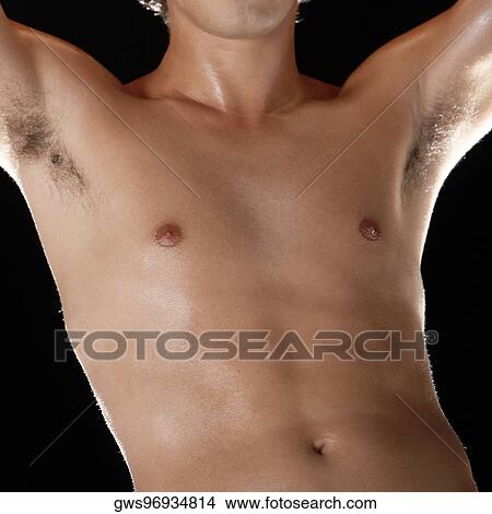 Picture - Close-up of a man posing. Fotosearch