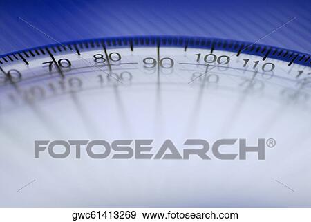 Close-up of a protractor View Large Photo Image Stock Photo - Close-up of a protractor. Fotosearch
