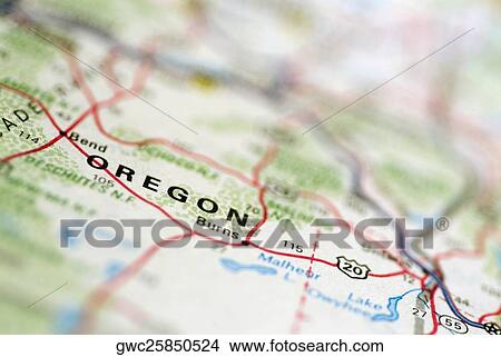 Close-up of a road map View Large Photo Image Picture - Close-up of a road map. Fotosearch