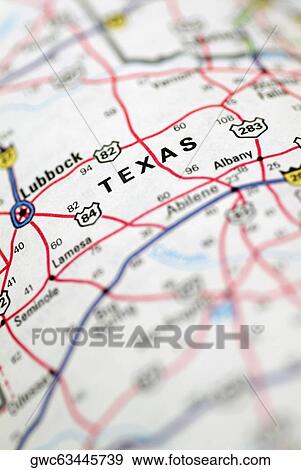 Close-up of a road map View Large Photo Image Stock Photo - Close-up of a road map. Fotosearch
