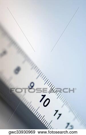 Close-up of a ruler View Large Photo Image Stock Photo - Close-up of a ruler. Fotosearch