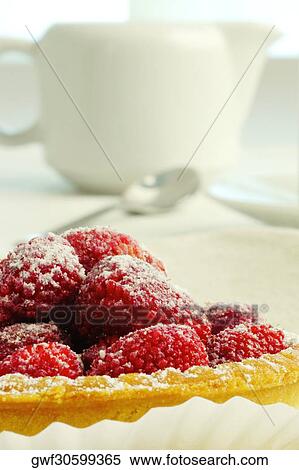 Close-up of a strawberry tart in a plate View Large Photo Image Stock Photography - Close-up of a strawberry tart in a plate. Fotosearch