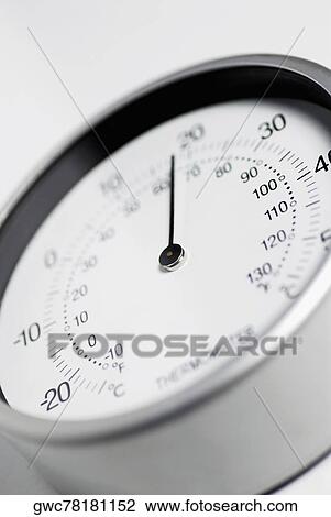 Close-up of a temperature gauge View Large Photo Image Stock Image - Close-up of a temperature gauge. Fotosearch