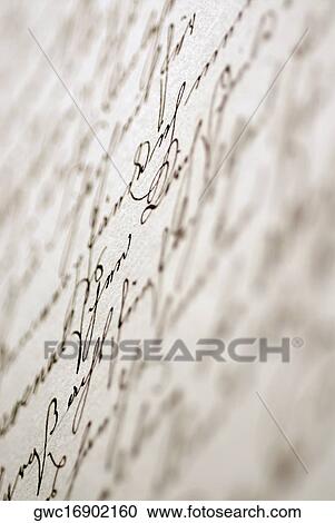 Close-up of hand written text on paper View Large Photo Image Stock Image - Close-up of hand written text on paper. Fotosearch
