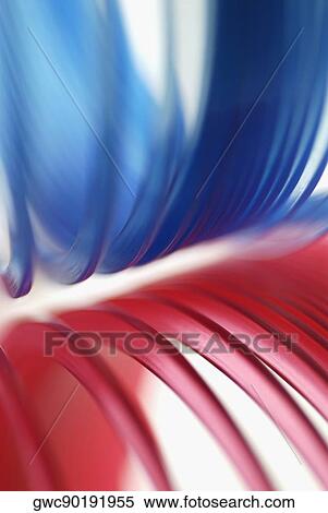 Close-up of red and blue fiber optic cables View Large Photo Image Stock Photography - Close-up of red and blue fiber optic cables. Fotosearch