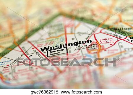 Close-up of the map of Washington DC View Large Photo Image Stock Photography - Close-up of the map of Washington DC. Fotosearch