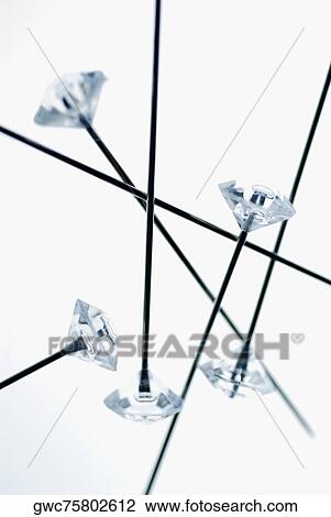 Close-up of thumbtacks View Large Photo Image Stock Image - Close-up of thumbtacks. Fotosearch