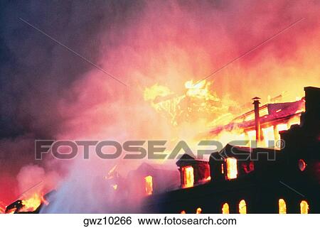 Fire at a factory, Baltimore, Maryland, USA View Large Photo Image Stock Photograph - Fire at a factory, Baltimore, Maryland, USA. Fotosearch