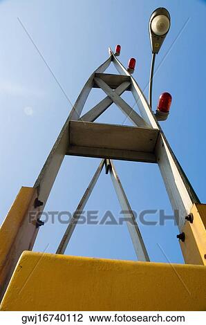 Low angle view of emergency lights on a tower, Chicago, Illinois, USA View Large Photo Image Stock Image - Low angle view of emergency lights on a tower, Chicago, Illinois, USA. Fotosearch