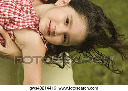 Portrait of a girl smiling View Large Photo Image Stock Photograph - Portrait of a girl smiling. Fotosearch
