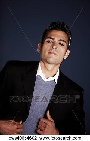 Portrait of a mid adult man posing View Large Photo Image Stock Image - Portrait of a mid adult man posing. Fotosearch