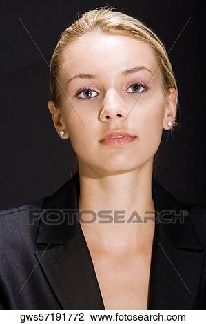 Portrait of a young woman View Large Photo Image Stock Image - Portrait of a young woman. Fotosearch
